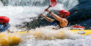 Discover the thrill of rafting down the exhilarating rapids of the Zrmanja River in Croatia.